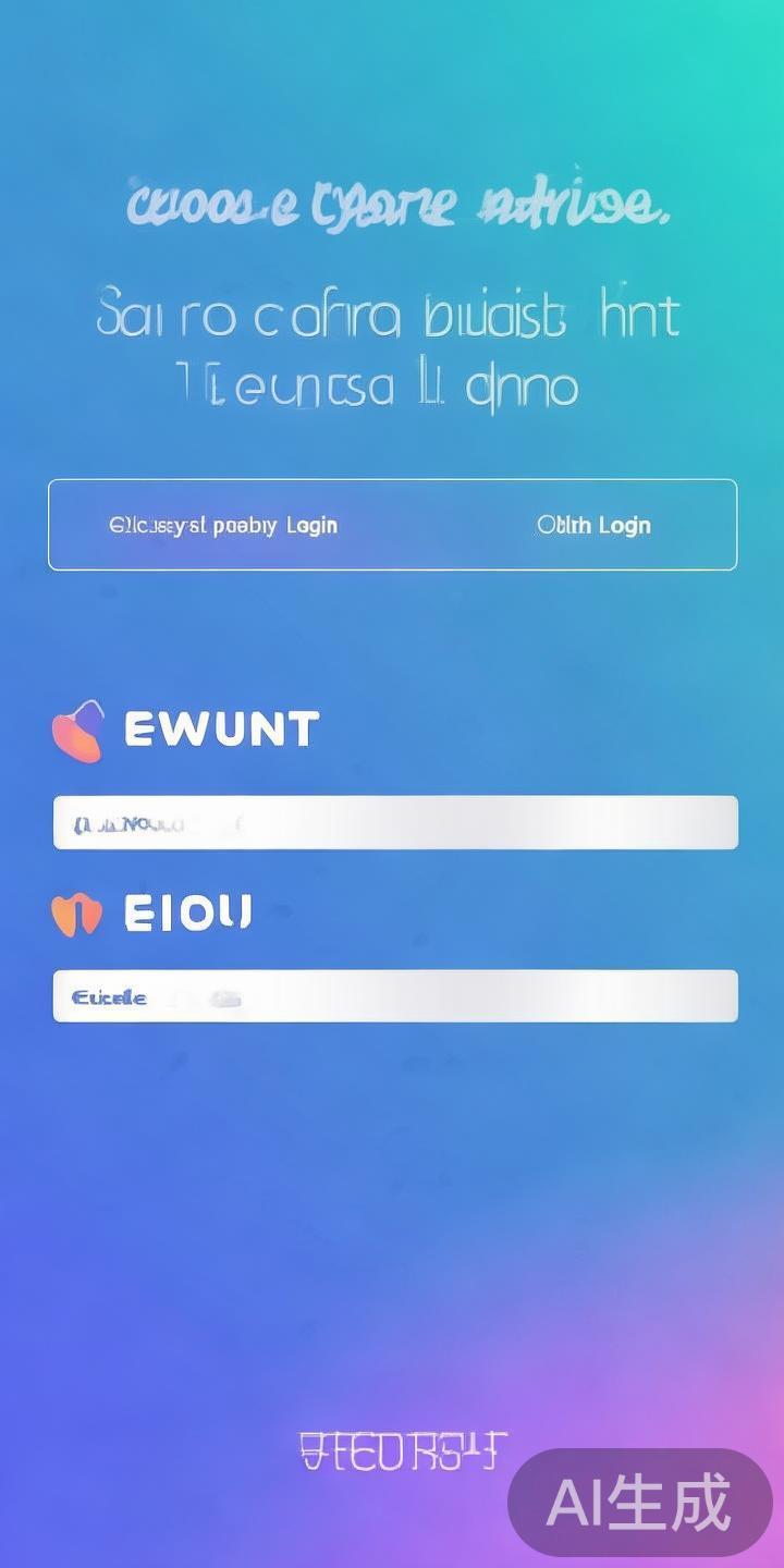 选择登录方式：平台可能支持多种登录方式，比如手机快