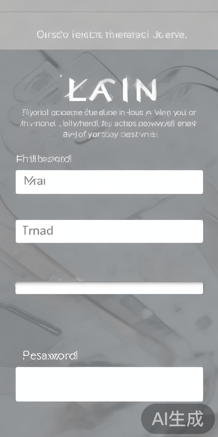 输入账号与密码
登录页面通常会提供邮箱/用户名和