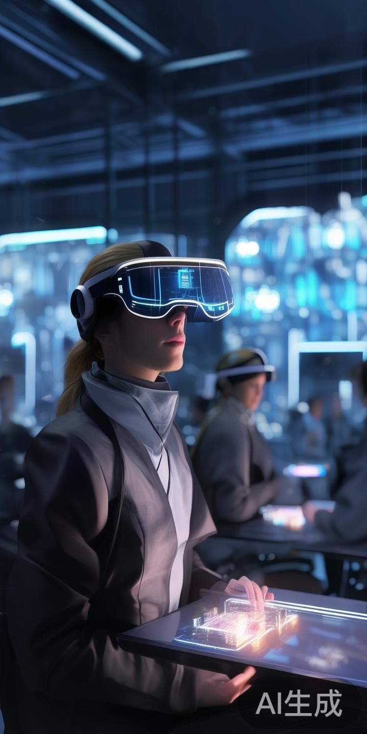 利用AR或VR技术，为员工带来沉浸式的体验。例如，